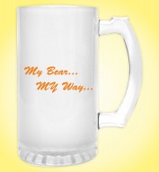 Froasted Beer Mug- My Beer My Way