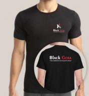 Black Round Neck Dri-Fit T-shirt (160gsm)