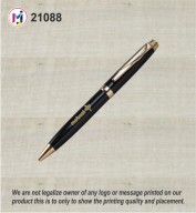 Black with Golden Metal Pen-21088