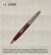 Maroon Metal Pen-21092
