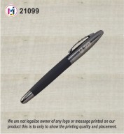 Black with Grey Metal Pen-21099