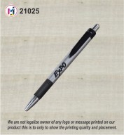 Silver & Black Plastic Pen- 21025