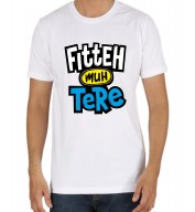 Unisex-Fitteh Muh Tere Yellow Round Neck Dri-Fit Tshirt