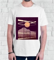 Unisex Creative White Round Neck Dri-Fit Tshirt