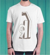 Unisex Bro White Round Neck Dri-Fit Tshirt