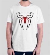 Unisex Super Heros  White Round Neck Dri-Fit Tshirt