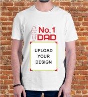 No.1 Daddy Dri Fit Tshirt-008C