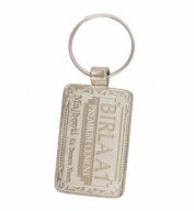 Spark Nickle Metal Keychain-015