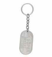 Spark Chrome Metal Keychain-022