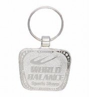 Spark Chrome Metal Keychain-028
