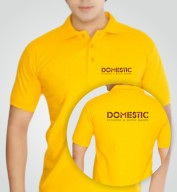Superior Yellow Spun Matte Collar T-shirt (200gsm)