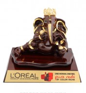Ganesh Idol with Custom Printing