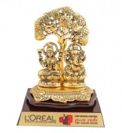 Ganesh & Lakshmi Idol with Custom Priting (RI-24)
