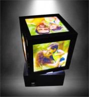 Personalized Photo Rotating Lamp
