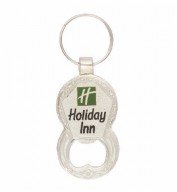 Silver Bottle Opener Keychain-063