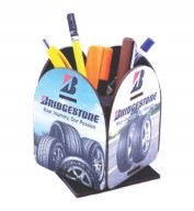 Revolving Wooden Pen Stand-233