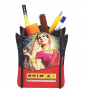 Revolving Wooden Pen Stand-234