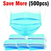 Pack of 500- 3 Ply Disposable Surgical Mask