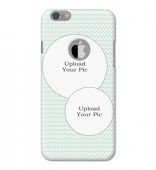 Customized Mobile Back Cover for Apple Iphone 6 Logo Cut