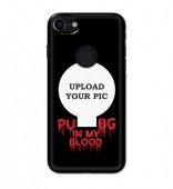 Customized Mobile Back Cover for Apple Iphone 7 Logo Cut