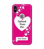 Customized Mobile Back Cover for Apple Iphone X Logo Cut