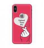 Customized Mobile Back Cover for Apple Iphone X Logo Cut