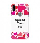 Customized Mobile Back Cover for Apple Iphone X Logo Cut
