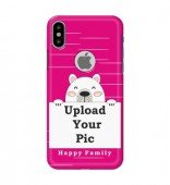 Customized Mobile Back Cover for Apple Iphone X Logo Cut
