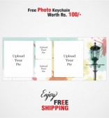 Custom Photo Mug with Lamp Background