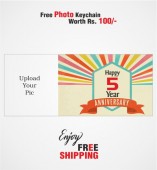 Happy Anniversary Photo Mug