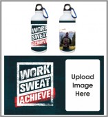 WORK SWEAT ACHIEVE MOTIVATIONAL GYM SIPPER BOTTLE