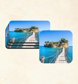 Customize Coaster with water bridge image