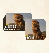 Customize Coaster with The Lion image