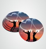Customize Coaster with Heart image