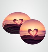 Customize Coaster with Heart image