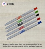 White Plastic Pen- 21002