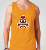 Customized Orange Gym Sando