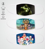 Customised Cartoon Face Mask For Kids