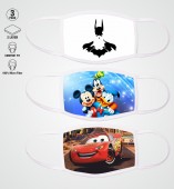Customised Cartoon Face Mask For Kids