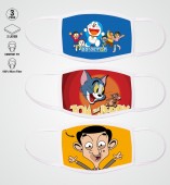 Customised Cartoon Face Mask For Kids
