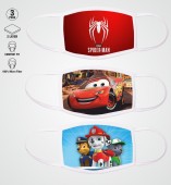 Customised Cartoon Face Mask For Kids