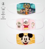 Customised Cartoon Face Mask For Kids