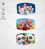 Customised Cartoon Face Mask For Kids