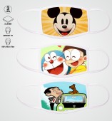 Customised Cartoon Face Mask For Kids