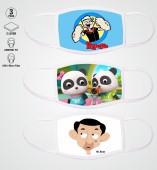 Customised Cartoon Face Mask For Kids