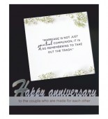 Anniversary Desktop Frame