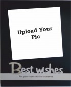Personalized Desktop Frame for Best Wishes