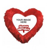 Happy Birthday Heart Cushion