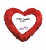 Happy Anniversary Heart Cushion
