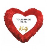 King Heart Cushion